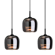 Carica l'immagine nel visualizzatore di Gallery, Italian Minimalist Dining Room Glass Chandelier
