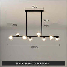 Carica l'immagine nel visualizzatore di Gallery, Modern Minimalist Glass Bubble Ball Lamp Nordic Restaurant
