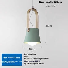 Carica l'immagine nel visualizzatore di Gallery, Lampada a Sospensione Nordic Style – Ideale per Ristoranti e Ambienti Lounge
