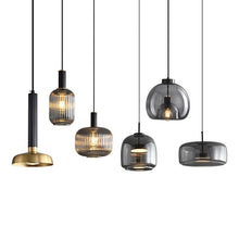 Carica l'immagine nel visualizzatore di Gallery, Bedroom Homestay Hotel Bar Glass Single Head Modern Personality Small Droplight
