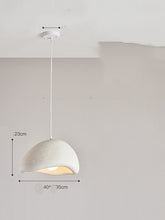 Carica l'immagine nel visualizzatore di Gallery, Cloud Chandelier With Micro Cement Cream French Bar Island Restaurant
