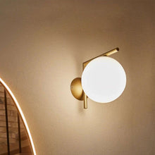 Carica l'immagine nel visualizzatore di Gallery, Glass Wall Lamp Bedroom Bedside Lamp Corridor Lamps
