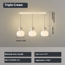 Carica l'immagine nel visualizzatore di Gallery, Bedroom Chandelier Creative Pumpkin Lamps
