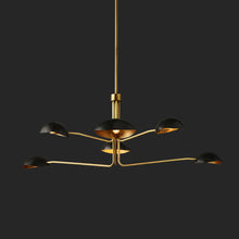 Carica l'immagine nel visualizzatore di Gallery, American Minimalist Full Copper Creative Fashion Chandelier
