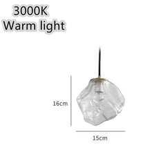 Carica l'immagine nel visualizzatore di Gallery, Minimalist Art Ice Cube Restaurant Chandelier Personality Creative
