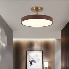 Carica l&#39;immagine nel visualizzatore di Gallery, Silent Style Wood Grain Ceiling Lamp
