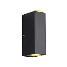 Carica l'immagine nel visualizzatore di Gallery, Artistic Wall Lamp Outdoor Waterproof Beam Light Double-headed Outdoor Wall Lamp Gate Wall Washer Spotlight Stairs

