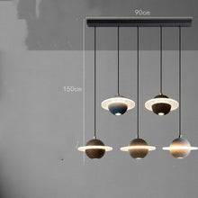 Carica l'immagine nel visualizzatore di Gallery, Planet Small Chandelier Red Single Head Bedroom Bedside Lamp

