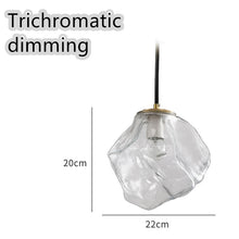 Carica l'immagine nel visualizzatore di Gallery, Minimalist Art Ice Cube Restaurant Chandelier Personality Creative
