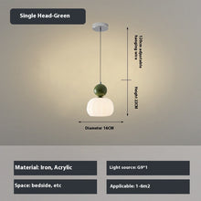 Carica l'immagine nel visualizzatore di Gallery, Bedroom Chandelier Creative Pumpkin Lamps
