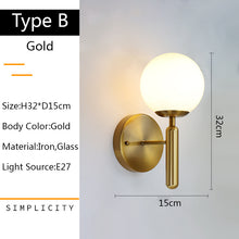Carica l'immagine nel visualizzatore di Gallery, Nordic Creative Modern Corridor Hallway Porch Wall Lamp
