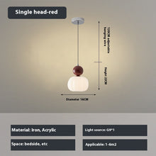 Carica l'immagine nel visualizzatore di Gallery, Bedroom Chandelier Creative Pumpkin Lamps
