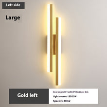 Carica l'immagine nel visualizzatore di Gallery, Scandinavian Minimalist Led Indoor Wall Light
