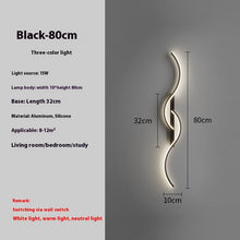 Carica l'immagine nel visualizzatore di Gallery, Simple Bedside Wall Lamp Living Room Background Wall Aisle Corridor Lamps
