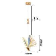 Carica l'immagine nel visualizzatore di Gallery, Light Luxury Modern Minimalist Creative Design Bar Butterfly Chandelier

