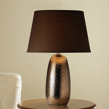 Carica l'immagine nel visualizzatore di Gallery, Metal Glazed Ceramic Table Lamp
