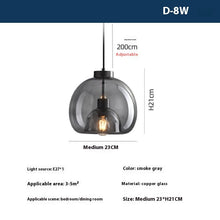 Carica l'immagine nel visualizzatore di Gallery, Italian Minimalist Bedside Lamp Bedroom Dining Room
