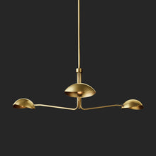 Carica l'immagine nel visualizzatore di Gallery, American Minimalist Full Copper Creative Fashion Chandelier
