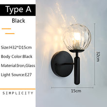 Carica l'immagine nel visualizzatore di Gallery, Nordic Creative Modern Corridor Hallway Porch Wall Lamp
