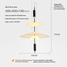 Carica l'immagine nel visualizzatore di Gallery, Modern Minimalist Chandelier Nordic Style Restaurant Acrylic
