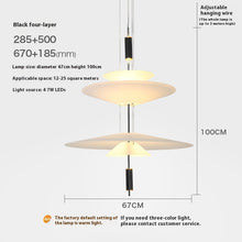 Carica l'immagine nel visualizzatore di Gallery, Modern Minimalist Chandelier Nordic Style Restaurant Acrylic
