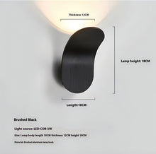 Carica l'immagine nel visualizzatore di Gallery, Simple Led Wall Lamp Bedroom Bedside Lamp Corridor Aisle Light
