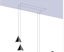 Carica l'immagine nel visualizzatore di Gallery, Dining Room Lamp Modern Bar Counter Dining Room Personality Chandelier
