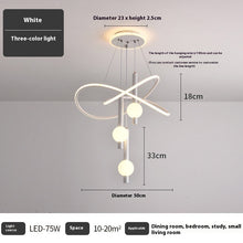 Carica l'immagine nel visualizzatore di Gallery, Lollipop Chandelier Bedroom Light Home Indoor Chandelier Pendant Lamp

