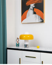 Carica l'immagine nel visualizzatore di Gallery, Retro Cashier Front Desk Mid-ancient Orange Pot Cover Decorative Table Lamp
