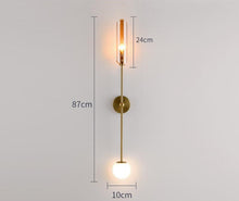 Carica l'immagine nel visualizzatore di Gallery, Bedside Lamp Art Personality Wall Lamp Bedroom
