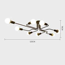 Carica l'immagine nel visualizzatore di Gallery, Iron Industrial Ceiling Lamp For Living Room
