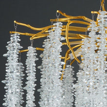 Carica l'immagine nel visualizzatore di Gallery, Villa Living Room Crystal Chandelier Light Luxury Restaurant Bar Table Lamp
