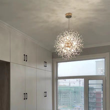 Carica l'immagine nel visualizzatore di Gallery, Lampadario Dandelion in Cristallo
