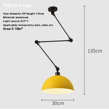 Carica l'immagine nel visualizzatore di Gallery, Simple And Adjustable Lamp Creative Dining Room Bedroom Collapsible Chandelier

