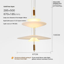 Carica l'immagine nel visualizzatore di Gallery, Modern Minimalist Chandelier Nordic Style Restaurant Acrylic
