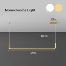 Carica l'immagine nel visualizzatore di Gallery, Office Minimalist Style Restaurant Line Chandelier
