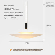 Carica l'immagine nel visualizzatore di Gallery, Modern Minimalist Chandelier Nordic Style Restaurant Acrylic
