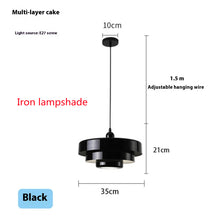 Carica l'immagine nel visualizzatore di Gallery, Retro Dining Room Study Single-headed Chandelier

