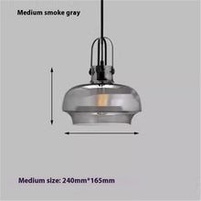 Carica l'immagine nel visualizzatore di Gallery, Retro Industrial Style Lighting Bar Glass Chandelier
