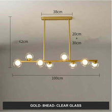 Carica l'immagine nel visualizzatore di Gallery, Modern Minimalist Glass Bubble Ball Lamp Nordic Restaurant

