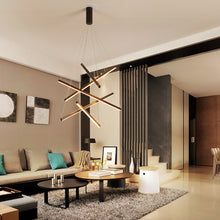 Carica l'immagine nel visualizzatore di Gallery, Lampadario Duplex in Vetro
