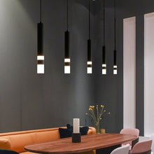 Carica l'immagine nel visualizzatore di Gallery, Nordic Button Glass Ball Bubble Living Room Chandelier Henan 3 Guest Dining Room Square Lamp
