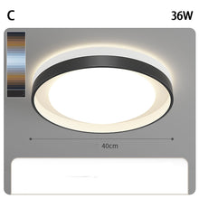 Carica l'immagine nel visualizzatore di Gallery, Plafoniera LED Moderna in Ferro e PMMA – Design Minimal e Elegante
