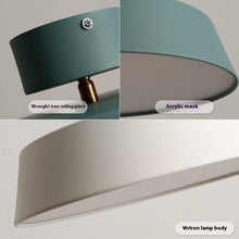 Carica l&#39;immagine nel visualizzatore di Gallery, Modern Minimalist Macaron Living Room Ceiling Lamp
