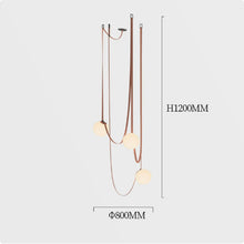 Carica l'immagine nel visualizzatore di Gallery, Modern Minimalist Duplex LED Chandelier
