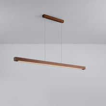 Carica l'immagine nel visualizzatore di Gallery, Japanese Style Modern Simple Zen Tea Room Solid Wood Strip Lamps

