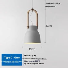 Carica l'immagine nel visualizzatore di Gallery, Lampada a Sospensione Nordic Style – Ideale per Ristoranti e Ambienti Lounge
