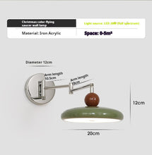 Carica l'immagine nel visualizzatore di Gallery, Antique Style Camera Arm Bedroom Bedside Lamp
