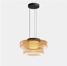 Carica l'immagine nel visualizzatore di Gallery, Living Room Dining Room High-grade Glass Chandelier Simple Design Creative
