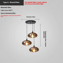 Carica l'immagine nel visualizzatore di Gallery, Modern Restaurant Ideas Personality Glass Lamp
